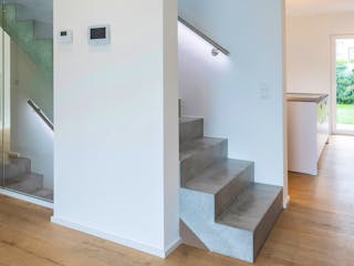 Fertighaus Satteldach Klassik 154 - Doppelhaushälfte von LUXHAUS, Satteldach-Klassiker Innenansicht 1