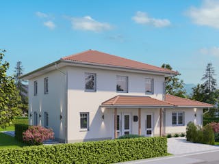Massivhaus Haul Kiel (2 WE) von ROTH MASSIVHAUS Schlüsselfertig ab 516900€, Stadtvilla Außenansicht 3