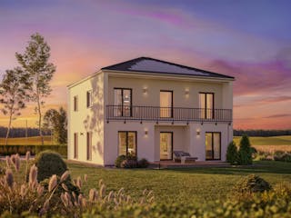 Fertighaus White&Black 150 von WHITE&BLACK Fertighäuser Schlüsselfertig ab 340606€, Stadtvilla Außenansicht 2