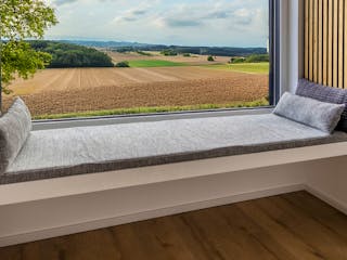 Fertighaus Satteldach Klassik 154 - Doppelhaushälfte von LUXHAUS, Satteldach-Klassiker Innenansicht 5