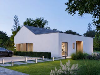 Fertighaus ELK Vision 138 von ELK Fertighaus, Bungalow Außenansicht 2