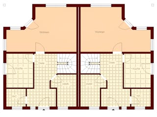 Massivhaus Wismar von TIMOWA Massivhäuser Schlüsselfertig ab 507900€, Satteldach-Klassiker Grundriss 1