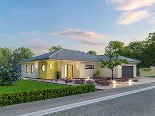 Bungalow mit integrierter Garage