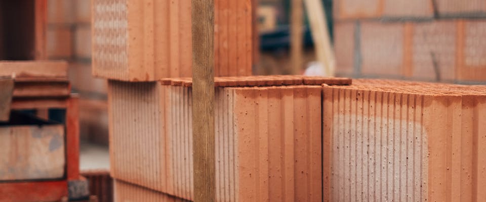 Hausbau eines Massivhauses