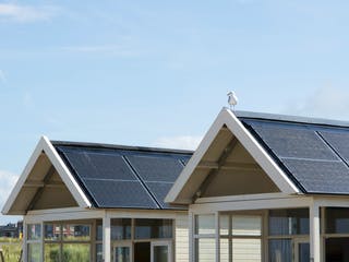 Fertighaus mit Solardach