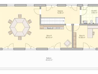 Fertighaus Tasko von Fingerhut Haus Schlüsselfertig ab 973096€, Pultdachhaus Grundriss 3