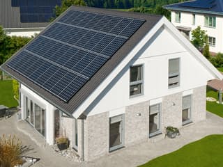 Fertighaus Adelby von Danhaus Deutschland Schlüsselfertig ab 429974€, Satteldach-Klassiker Außenansicht 2