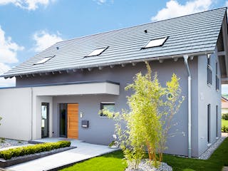Fertighaus Koblenz von Fingerhut Haus Schlüsselfertig ab 570522€, Satteldach-Klassiker Außenansicht 1