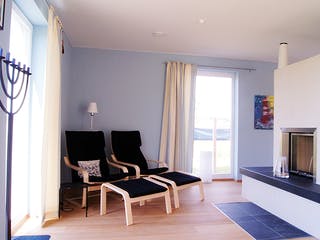 Fertighaus Nordfjord von AKOST Holzhäuser, Bungalow Innenansicht 1