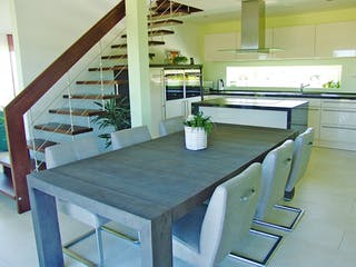 Fertighaus Sognefjord von AKOST Holzhäuser, Satteldach-Klassiker Innenansicht 1