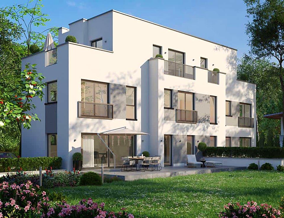 Massivhaus Ala von AUREA Massivhaus, Cubushaus Außenansicht 1