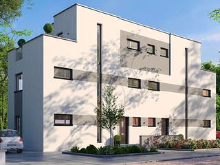 Massivhaus Ala von AUREA Massivhaus, Cubushaus Außenansicht 2