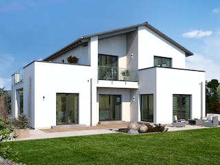 Fertighaus Cult 1 V2 von allkauf haus, Cubushaus Außenansicht 1