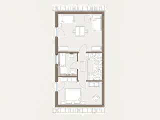 Fertighaus Double 1 von allkauf haus, Satteldach-Klassiker Grundriss 2