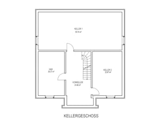 Massivhaus Babelsberg von Aye-Bau Schlüsselfertig ab 536400€, Stadtvilla Grundriss 4