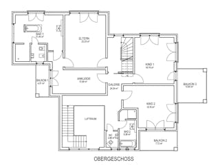 Massivhaus Schlachtensee von Aye-Bau Schlüsselfertig ab 871800€, Stadtvilla Grundriss 2