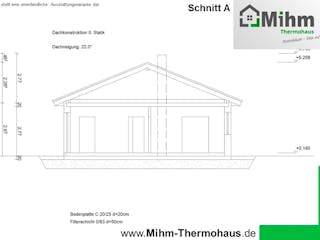Massivhaus Bungalow90WD von Mihm Thermobau, Bungalow Grundriss 5