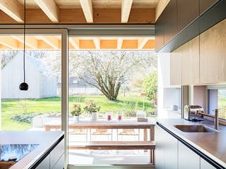 Fertighaus Marmstorf von Bardowicks.Haus und Holzbau Ausbauhaus ab 340000€, Cubushaus Innenansicht 1