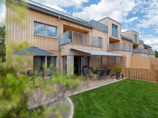 Fertighaus Mehrfamilienhaus Häberle von Bau-Fritz - Mehrfamilienhäuser Schlüsselfertig ab 5190000€, Außenansicht 4