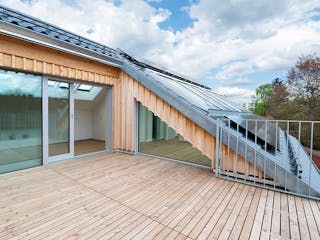 Fertighaus Mehrfamilienhaus Häberle von Bau-Fritz - Mehrfamilienhäuser Schlüsselfertig ab 5190000€, Außenansicht 5