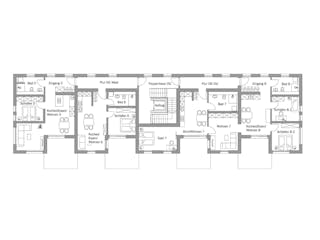 Fertighaus Mehrfamilienhaus Häberle von Bau-Fritz - Mehrfamilienhäuser Schlüsselfertig ab 5190000€, Grundriss 2