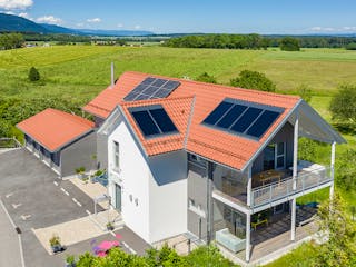 Fertighaus Mehrfamilienhaus Herndl von Bau-Fritz - Mehrfamilienhäuser Schlüsselfertig ab 1035000€, Außenansicht 2