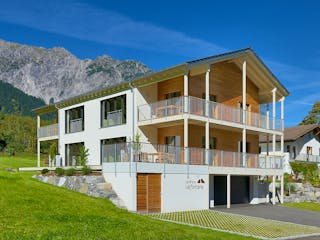 Fertighaus Mehrfamilienhaus Valfontana von Bau-Fritz - Mehrfamilienhäuser Schlüsselfertig ab 1290000€, Außenansicht 1