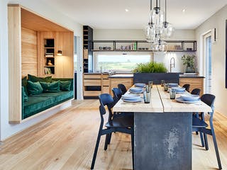 Fertighaus Heimat 4.0 - Musterhaus von Bau-Fritz Schlüsselfertig ab 845000€, Satteldach-Klassiker Innenansicht 3