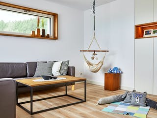 Fertighaus Gruber - Kundenhaus von Bau-Fritz Schlüsselfertig ab 765000€, Satteldach-Klassiker Innenansicht 1