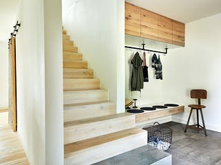 Fertighaus Gruber - Kundenhaus von Bau-Fritz Schlüsselfertig ab 765000€, Satteldach-Klassiker Innenansicht 5