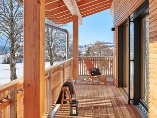 Fertighaus Horn - Kundenhaus von Bau-Fritz Schlüsselfertig ab 1205000€, Satteldach-Klassiker Außenansicht 4