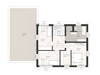 Fertighaus ELK Duo 183 von ELK, Stadtvilla Grundriss 2