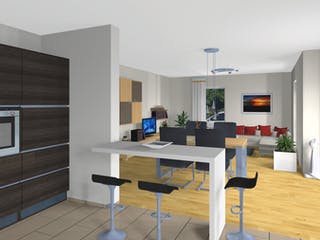 Fertighaus München von Fingerhut Haus Schlüsselfertig ab 431864€, Satteldach-Klassiker Innenansicht 1