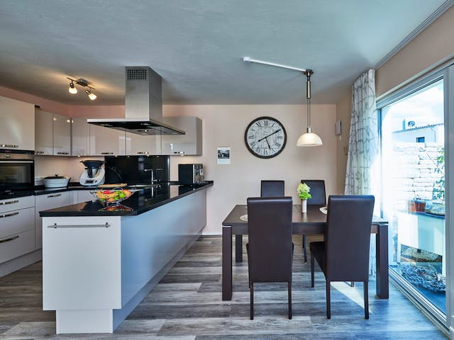 Fertighaus Haus Buchwald von Fertighaus WEISS Schlüsselfertig ab 588464€, Pultdachhaus Innenansicht 4