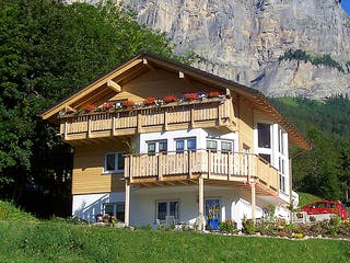 Fertighaus Haus Wallis von Bodenseehaus, Satteldach-Klassiker Außenansicht 2