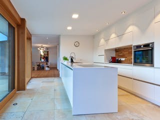 Fertighaus Bullinger - Kundenhaus von Bau-Fritz Schlüsselfertig ab 1240000€, Pultdachhaus Innenansicht 7