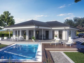 Fertighaus AMBIENCE 110 V3 von Bien-Zenker Schlüsselfertig ab 375099€, Bungalow Außenansicht 1