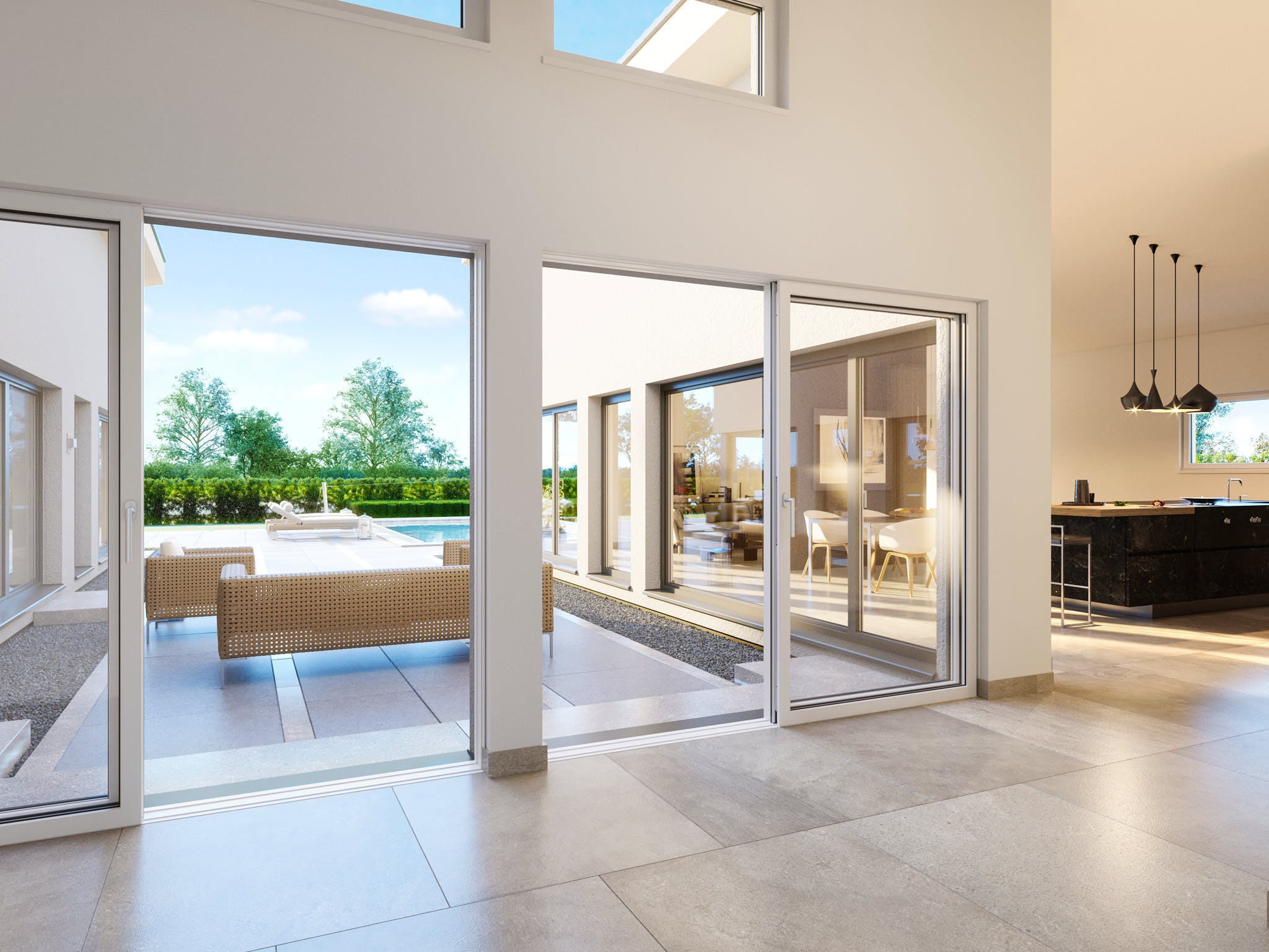 Fertighaus AMBIENCE 209 SD von Bien-Zenker Schlüsselfertig ab 569128€, Bungalow Innenansicht 1