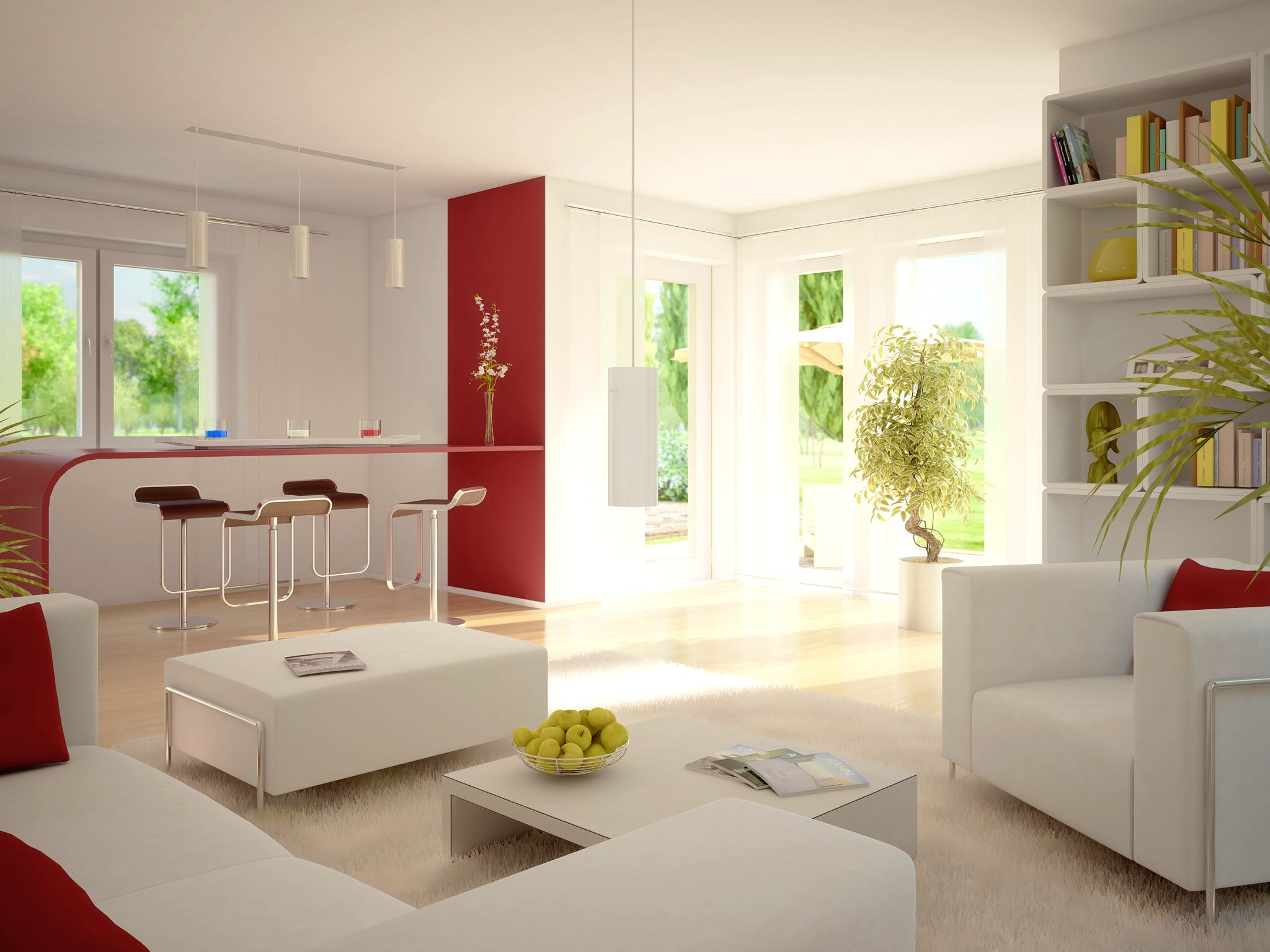 Fertighaus EVOLUTION 122 V5 von Bien-Zenker Schlüsselfertig ab 267668€, Satteldach-Klassiker Innenansicht 1
