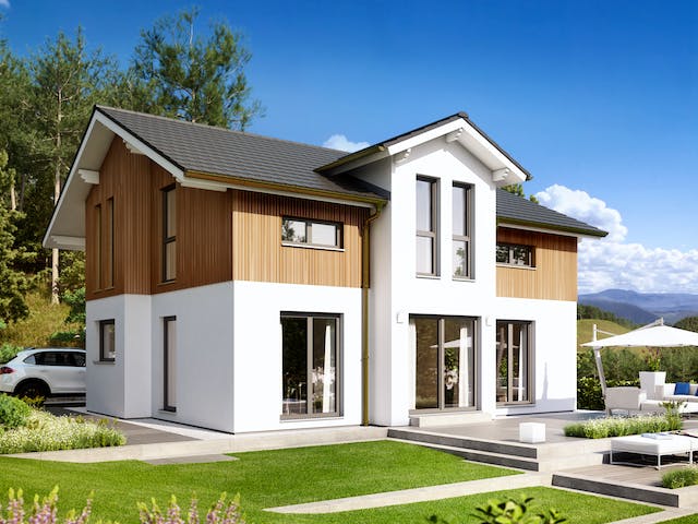 Holzhaus schlüsselfertig von Bien-Zenker