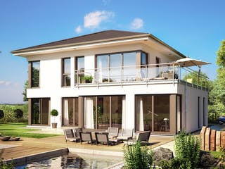 Fertighaus EVOLUTION 154 V4 von Bien-Zenker Schlüsselfertig ab 422522€, Stadtvilla Außenansicht 1