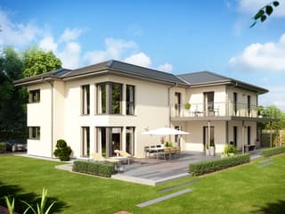 Fertighaus CELEBRATION 282 V5 von Bien-Zenker Schlüsselfertig ab 455230€, Stadtvilla Außenansicht 1