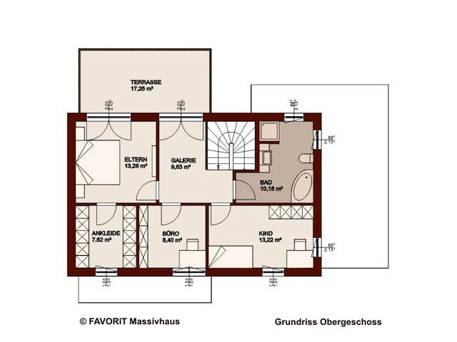Massivhaus Concept Design 162 (inactive) von Favorit Massivhaus, Cubushaus Grundriss 2