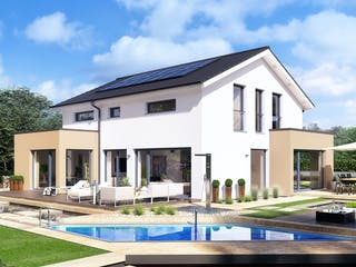 Fertighaus CONCEPT-M 155 Leipzig von Bien-Zenker Schlüsselfertig ab 590076€, Satteldach-Klassiker Außenansicht 3