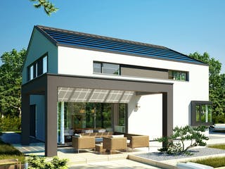 Fertighaus CONCEPT-M 172 Köln von Bien-Zenker Schlüsselfertig ab 772237€, Satteldach-Klassiker Außenansicht 3