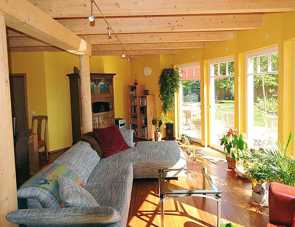 Fertighaus Martina (KfW-Effizienzhaus 40 EE) von Dammann-Haus Schlüsselfertig ab 424100€, Satteldach-Klassiker Innenansicht 1