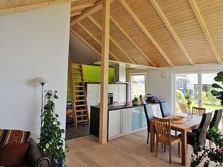 Fertighaus Natalie 3 (KfW-Effizienzhaus 40 EE) von Dammann-Haus Schlüsselfertig ab 320300€, Bungalow Innenansicht 1