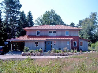 Fertighaus Wieke (KfW-Effizienzhaus 40 EE) von Dammann-Haus Schlüsselfertig ab 492100€, Stadtvilla Außenansicht 3