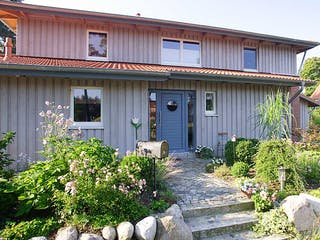 Fertighaus Wieke (KfW-Effizienzhaus 40 EE) von Dammann-Haus Schlüsselfertig ab 492100€, Stadtvilla Außenansicht 5