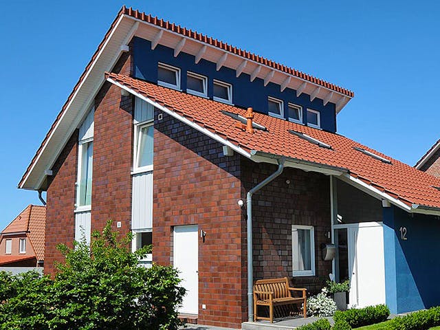 Fertighaus Yvonne (KfW-Effizienzhaus 40 EE) von Dammann-Haus Schlüsselfertig ab 368400€, Pultdachhaus Außenansicht 1 Fertighaus Yvonne (KfW-Effizienzhaus 40 EE) von Dammann-Haus Schlüsselfertig ab 368400€, Pultdachhaus Außenansicht 1